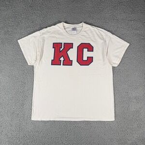 KC Kansas City T-Shirt Size XL Monarchs Negro Leagues NLB